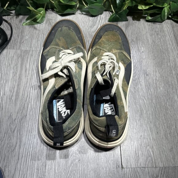 VANS UltraRange Exo Se Men\'s Size 10 Camo Green Skate Shoes main image 8